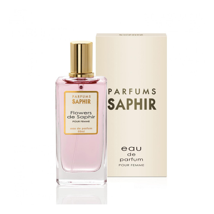 SAPHIR WOMEN Woda perfumowana FLOWERS, EDP, 50 ml 