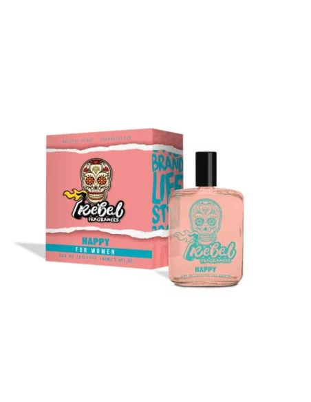 REBEL  Woda toaletowa damska HAPPY, 100 ml