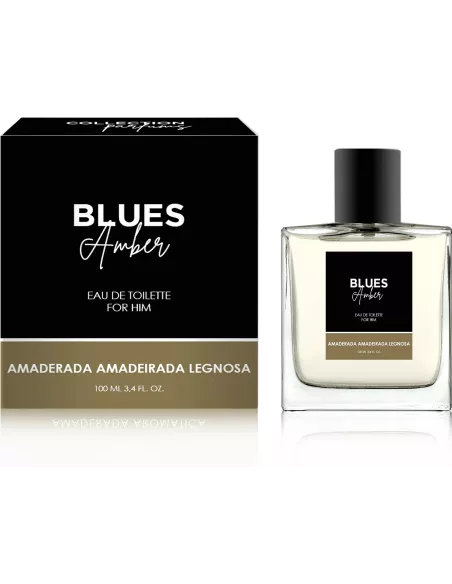 MELODY MEN Woda toaletowa BLUES AMBER, 100 ml