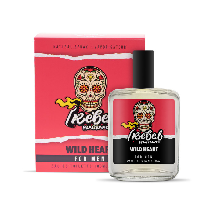 REBEL MEN Woda toaletowa WILD HEART, 100 ml