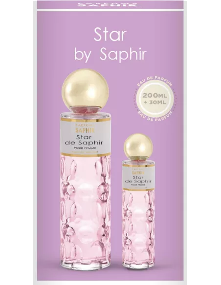 SAPHIR WOMEN Woda perfumowana STAR, zestaw edp 200 ml + 30 ml