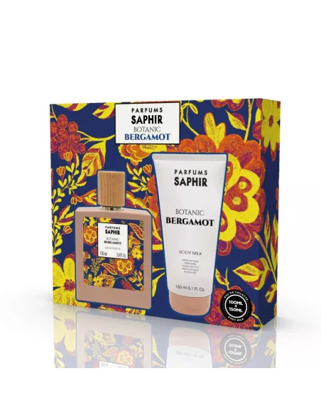 SAPHIR BOTANIC Zestaw prezentowy BERGAMOT woda toaletowa + mleczko