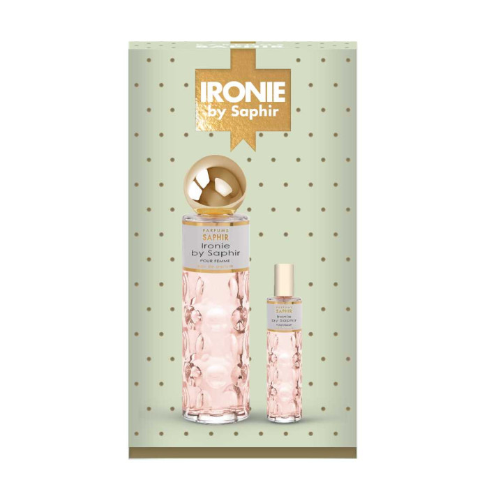 SAPHIR WOMEN Woda perfumowana IRONIE, zestaw edp 200 ml + 30 ml