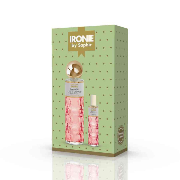 SAPHIR WOMEN Woda perfumowana IRONIE, zestaw edp 200 ml + 30 ml