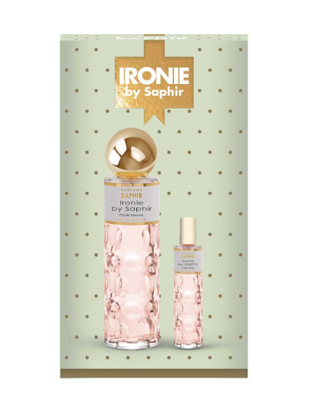 SAPHIR WOMEN Woda perfumowana IRONIE, zestaw edp 200 ml + 30 ml