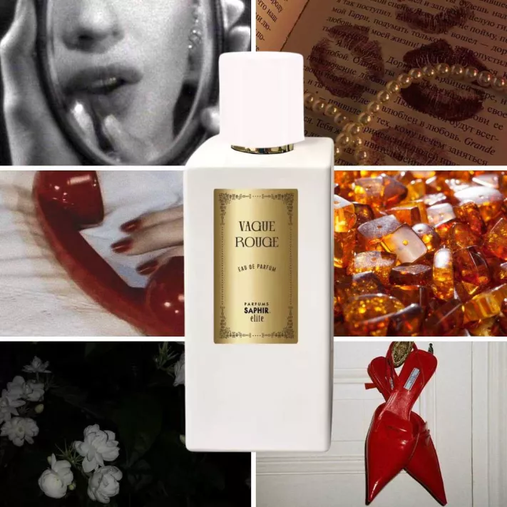 SAPHIR ELITE UNISEX Woda perfumowana VAGUE ROUGE, 100 ml