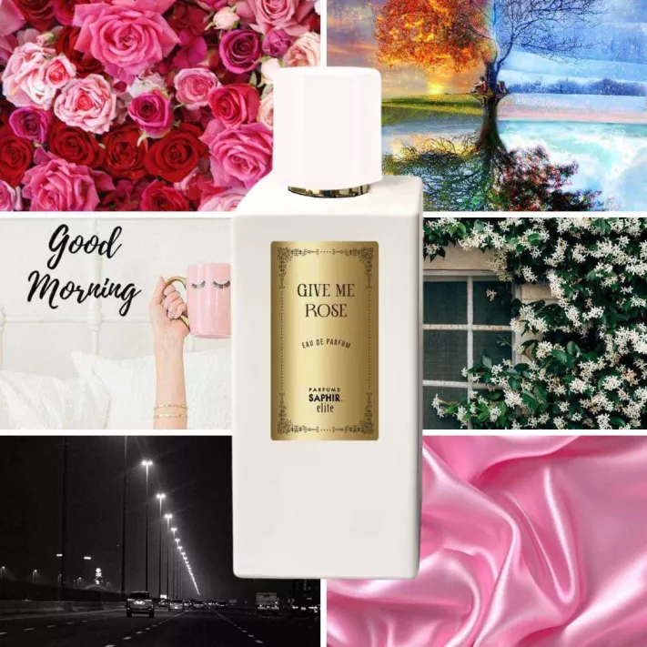 SAPHIR ELITE UNISEX Woda perfumowana GIVE ME ROSE, 100 ml