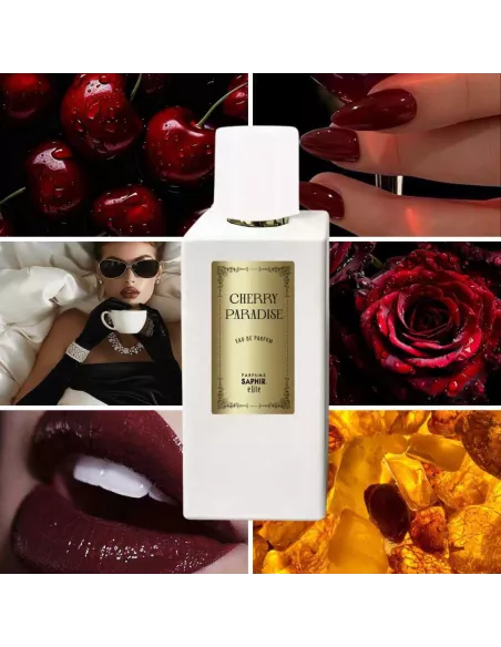 SAPHIR ELITE UNISEX Woda perfumowana CHERRY PARADISE, 100 ml