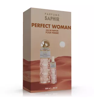 SAPHIR WOMEN Woda perfumowana PERFECT, zestaw edp 200 ml + 30 ml