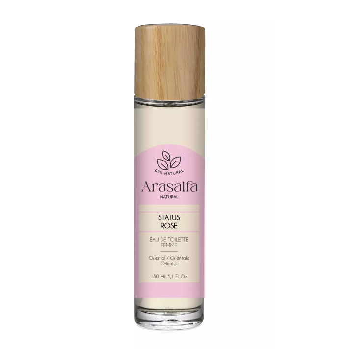 ARASALFA Woda toaletowa damska STATUS ROSE, 150 ml