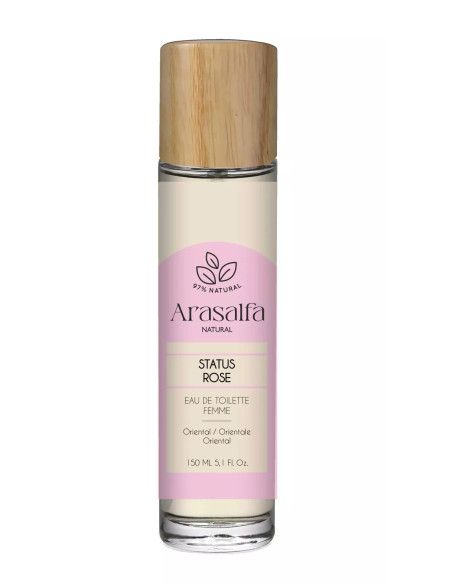 ARASALFA Woda toaletowa damska STATUS ROSE, 150 ml