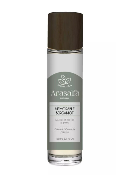ARASALFA Woda toaletowa męska MEMORABL BERGAMOT, 150 ml