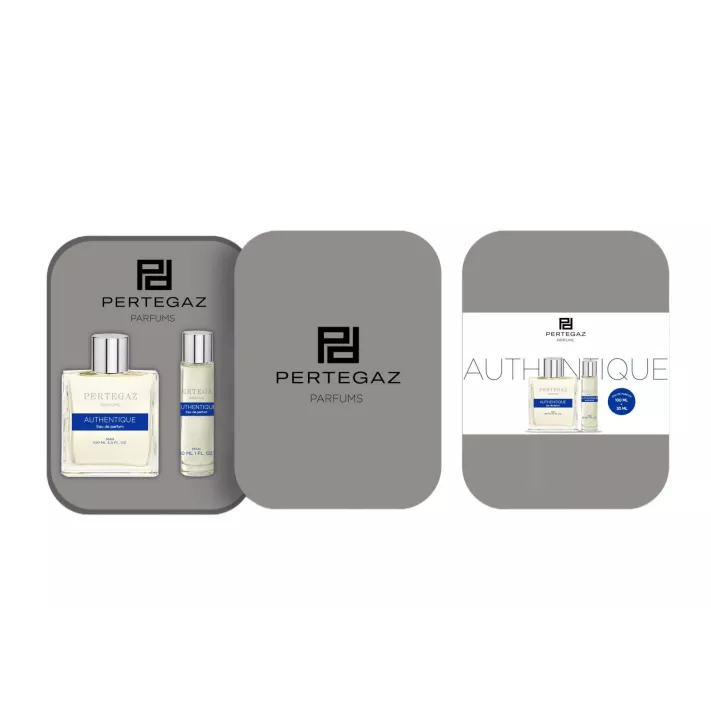 PERTEGAZ MEN Zestaw perfum męskich AUTHENTIQUE: 2 x woda perfumowana