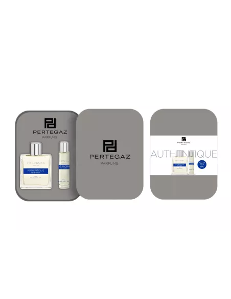 PERTEGAZ MEN Zestaw perfum męskich AUTHENTIQUE: 2 x woda perfumowana