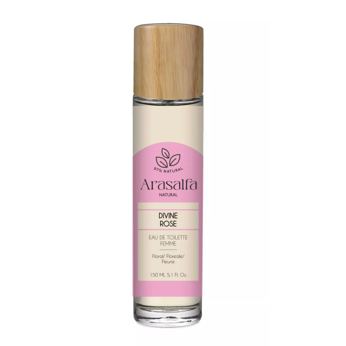 ARASALFA Woda toaletowa damska DIVINE ROSE, 150 ml