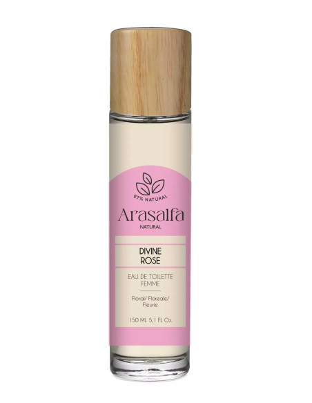 ARASALFA Woda toaletowa damska DIVINE ROSE, 150 ml
