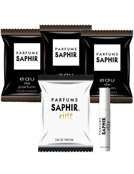 SAPHIR ELITE Zestaw wód perfumowanych 4 x fiolka 1,75 ml