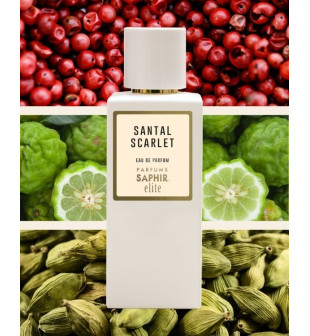 SAPHIR ELITE WOMEN Woda perfumowana SANTAL SCARLET, 100 ml 2
