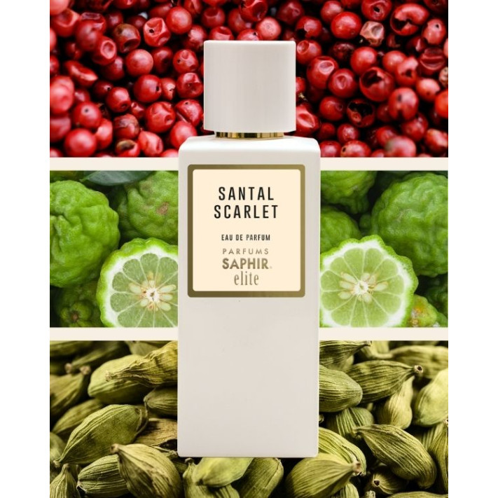 SAPHIR ELITE WOMEN Woda perfumowana SANTAL SCARLET, 100 ml