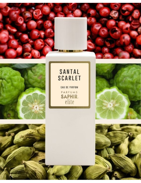 SAPHIR ELITE WOMEN Woda perfumowana SANTAL SCARLET, 100 ml