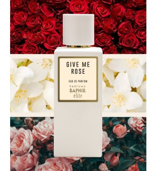 SAPHIR ELITE UNISEX Woda perfumowana GIVE ME ROSE, 100 ml 2