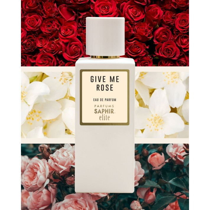SAPHIR ELITE UNISEX Woda perfumowana GIVE ME ROSE, 100 ml