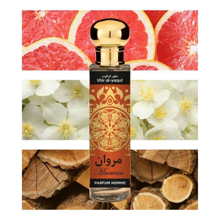 SAPHIR UTUR AL YAQUT MEN Arabska woda perfumowana MARWAN, 30 ml