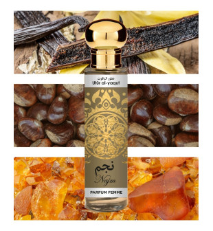SAPHIR UTUR AL YAQUT WOMEN Arabska woda perfumowana NAJM, 30 ml 2