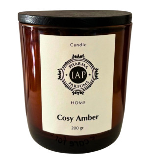 IAP PHARMA PARFUMS HOME Świeca zapachowa COSY AMBER, 200 g 2