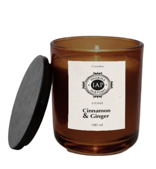 IAP PHARMA PARFUMS HOME Świeca zapachowa CYNAMON - IMBIR, 200 g