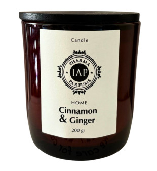 IAP PHARMA PARFUMS HOME Świeca zapachowa CYNAMON - IMBIR, 200 g 2